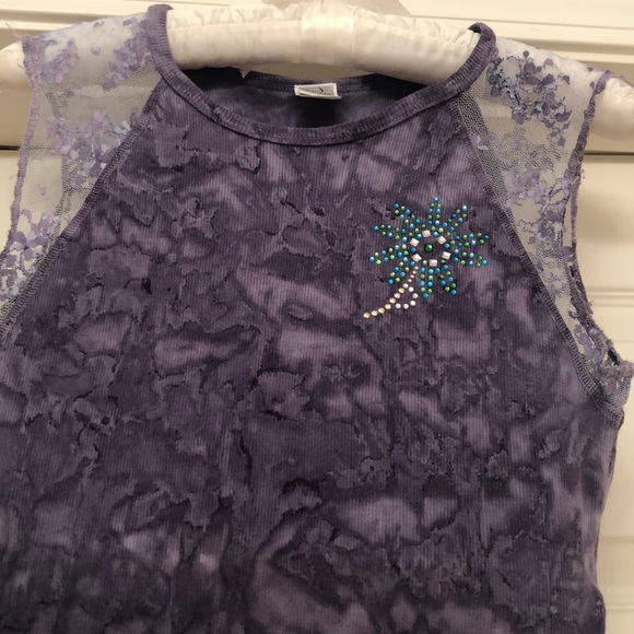 Purple tye dye look tank - Picture 5 of 6